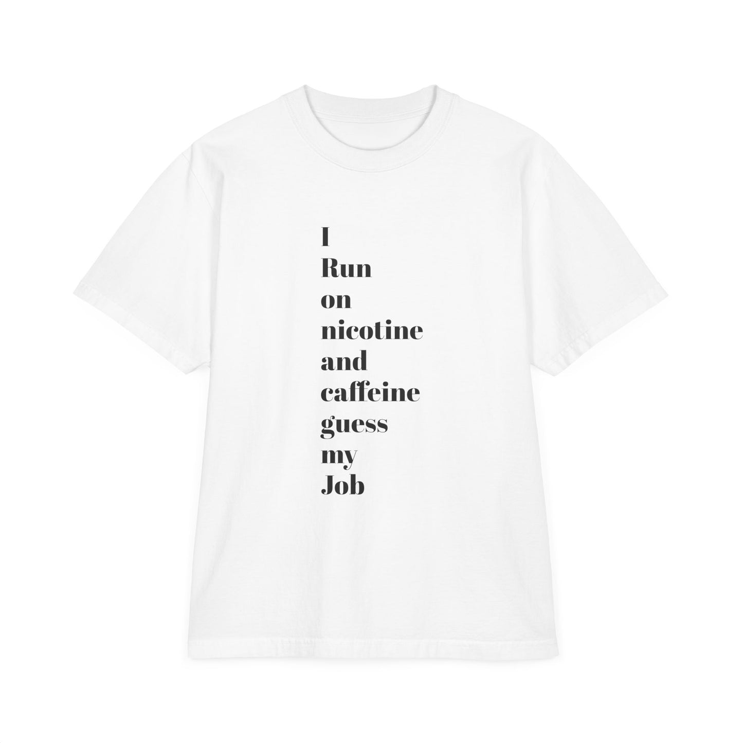 Graphic T-Shirt for Coffee and Cigarette Lovers