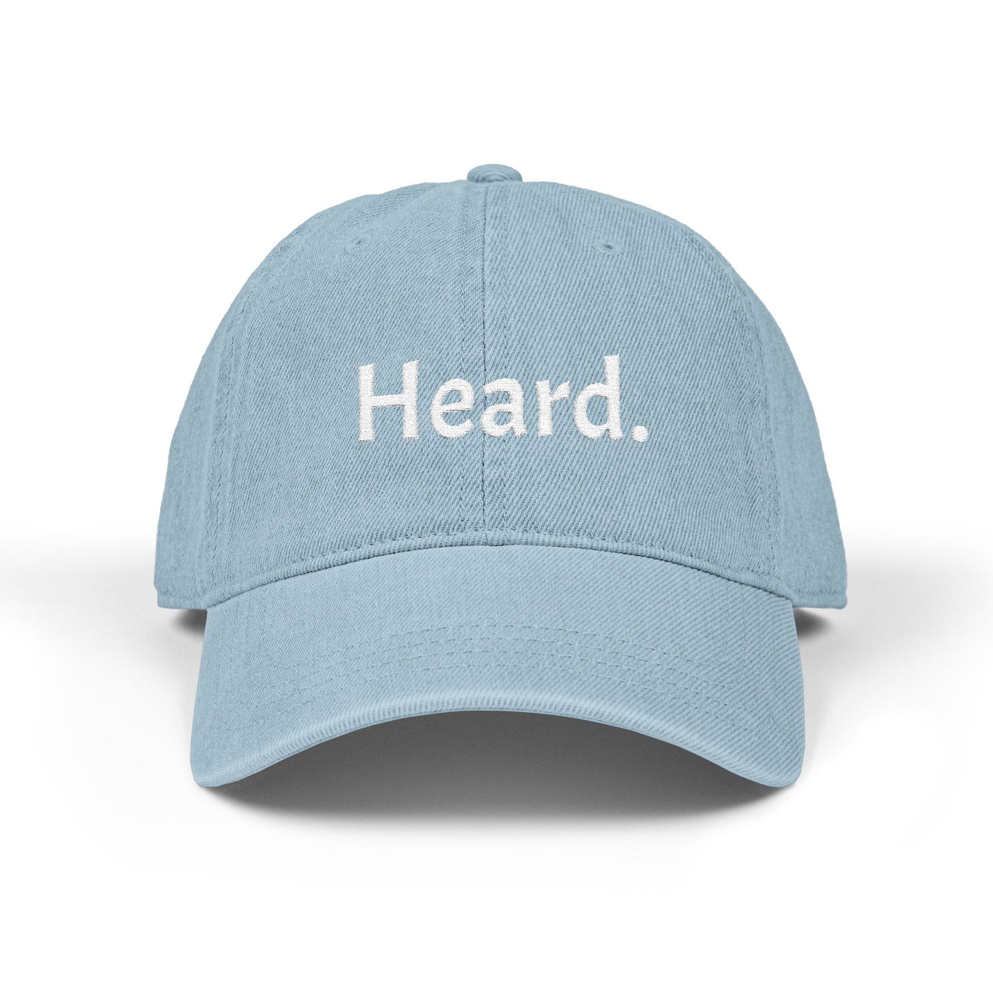 'Heard.' Cap