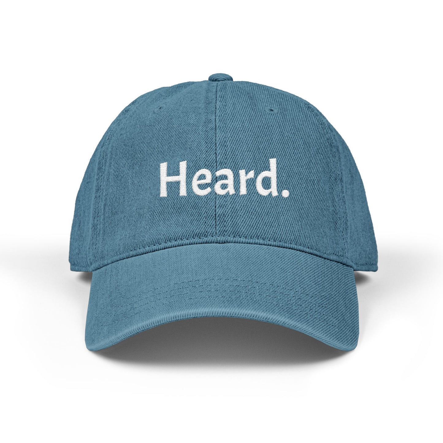 'Heard.' Cap