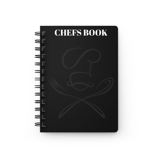 Chef's Spiral Bound Kitchen Notebook