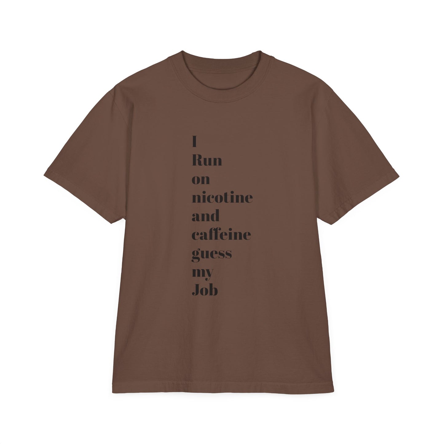 Graphic T-Shirt for Coffee and Cigarette Lovers